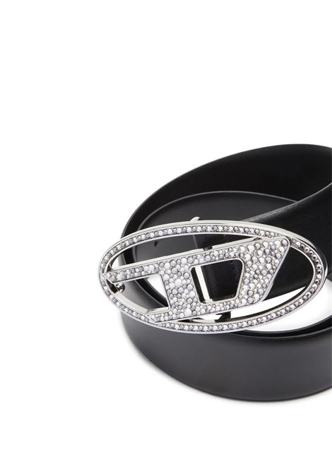 oval d belt woman black DIESEL | X09611 P6364T8013